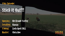 Stick it Out! Bowhunting Tough Kansas Rio Grande Turkeys